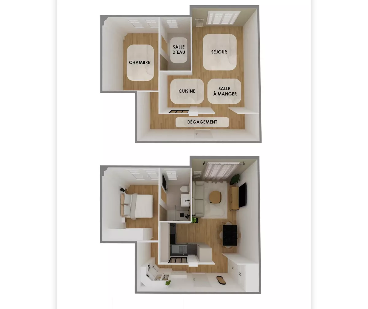 Page projet responsive de décoration d’intérieur créée par un webdesigner freelance à Paris spécialisé en UX UI et référencement SEO en France