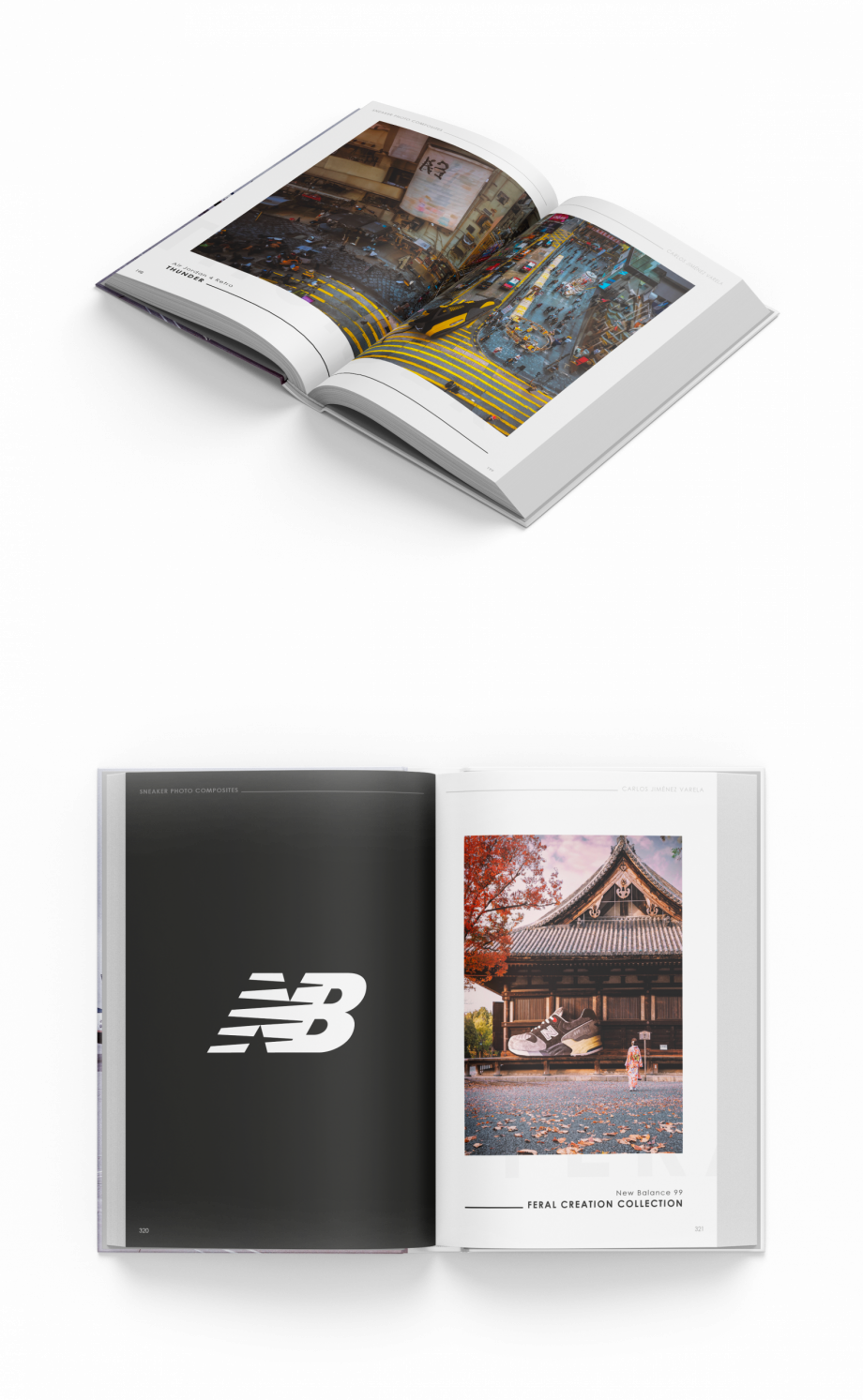Conception éditoriale et organisation des contenus d'un livre d'art sur les sneakers réalisée par un graphiste indépendant en région parisienne et en France