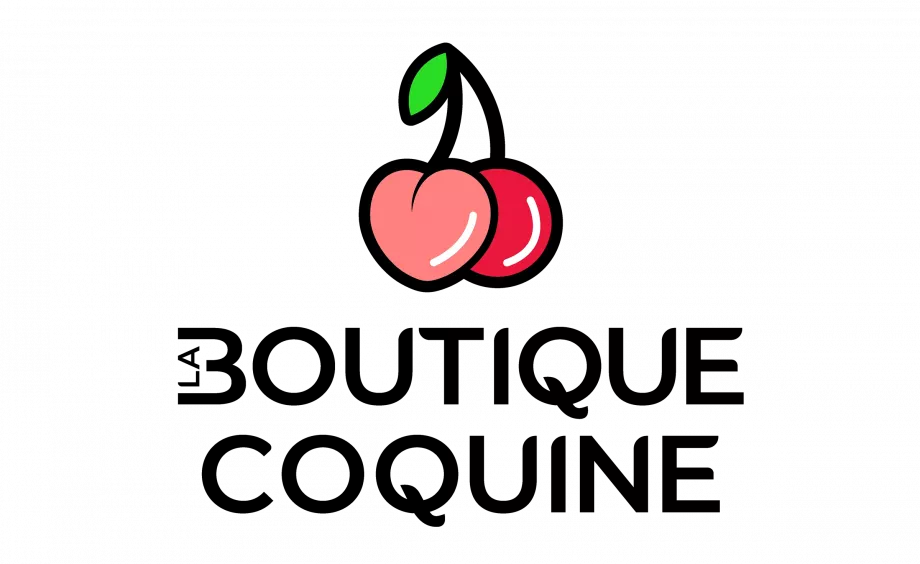 Création du logo de La Boutique Coquine réalisée par un graphiste freelance spécialisé en identité visuelle à Paris, en Île-de-France et partout en France