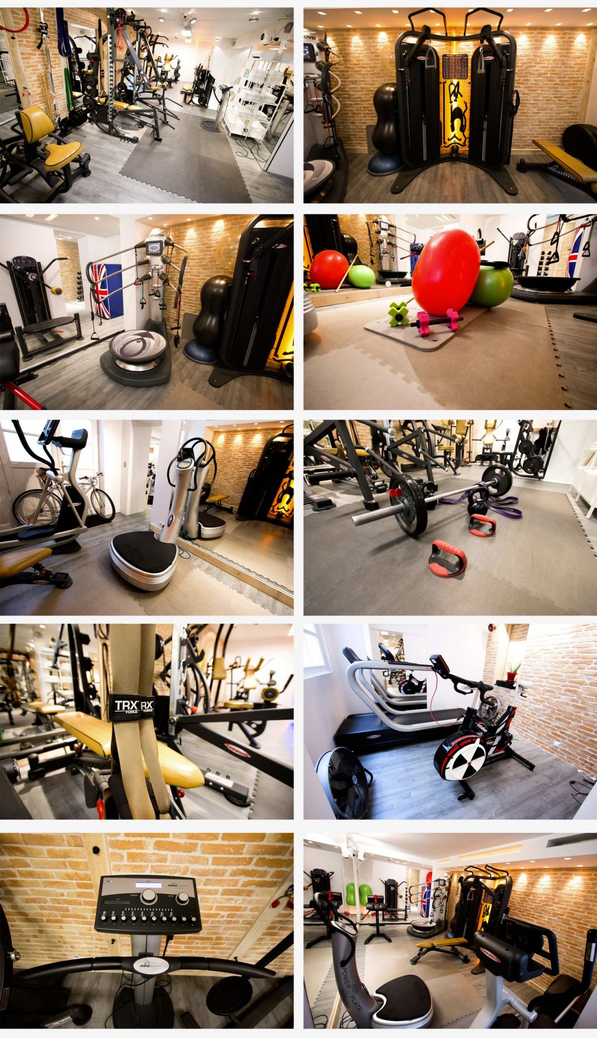 Shooting photo salle de sport haut de gamme Paris équipements fitness coaching privé Île-de-France France