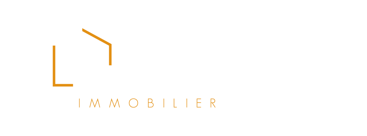 Logo agence immobilière Dolce Casa design graphique moderne création logo immobilier Paris Île-de-France France