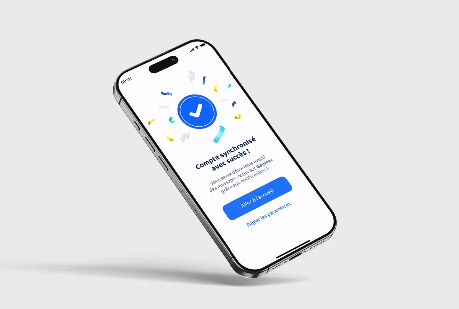 Design d'interface mobile iPhone réalisé par un graphiste freelance UX UI à Paris, en Île-de-France et partout en France