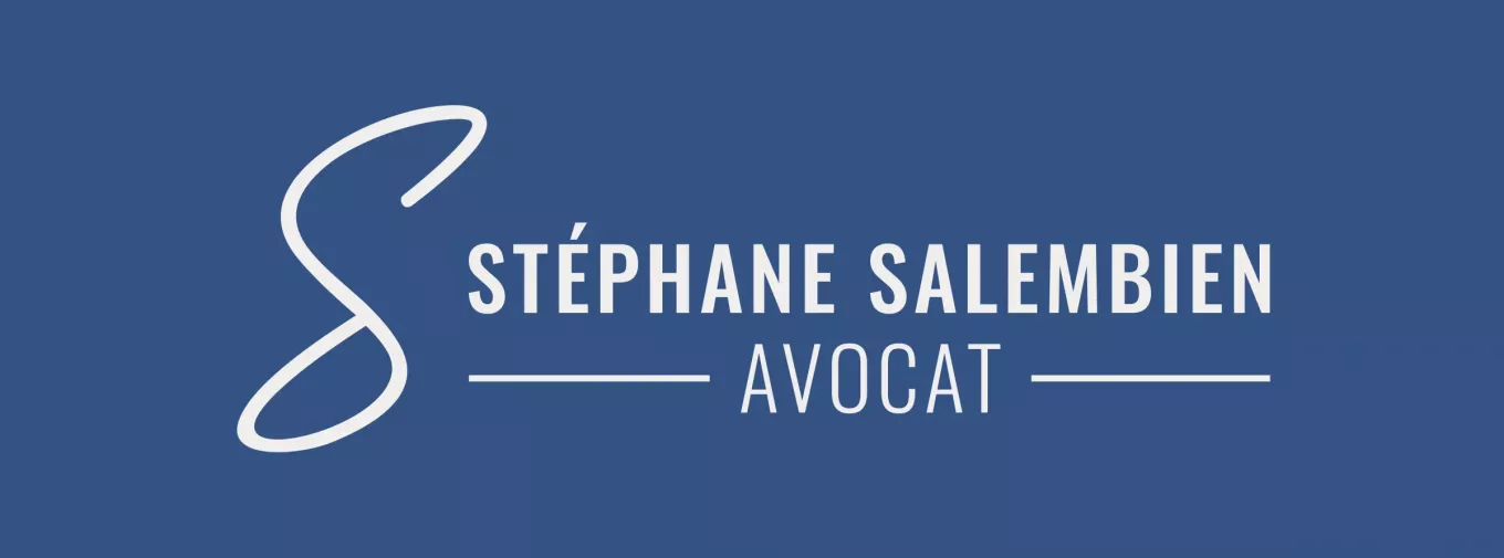 Création logo avocat Stéphane Salembien identité visuelle cabinet avocat Paris graphiste freelance Ile-de-France France