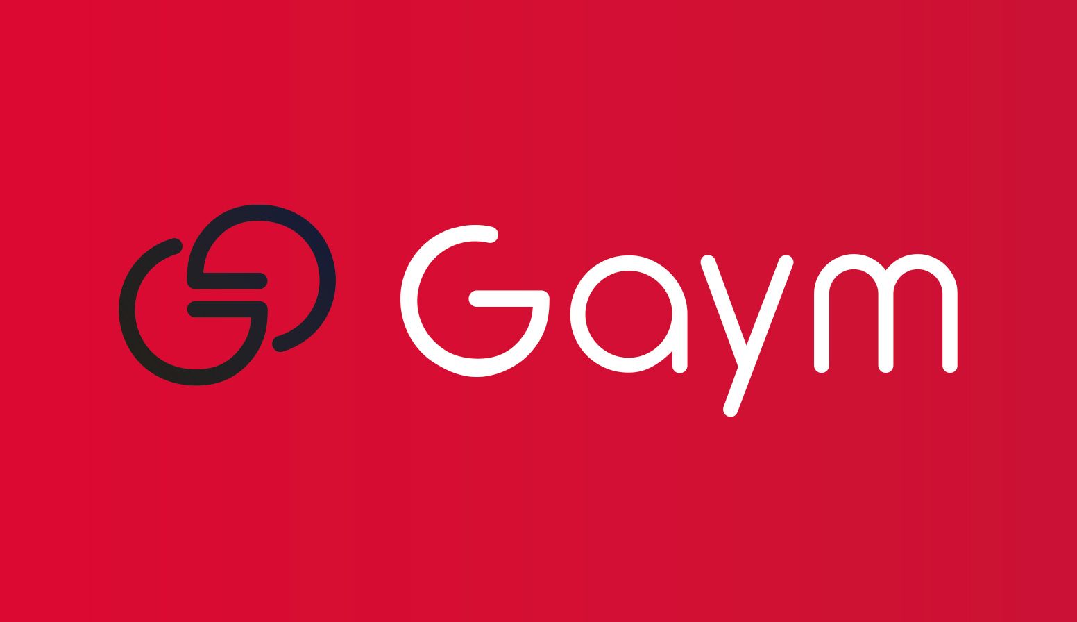 Création du logo moderne de l’application mobile Gaym réalisée par un graphiste freelance à Paris spécialisé en identité visuelle et branding en France