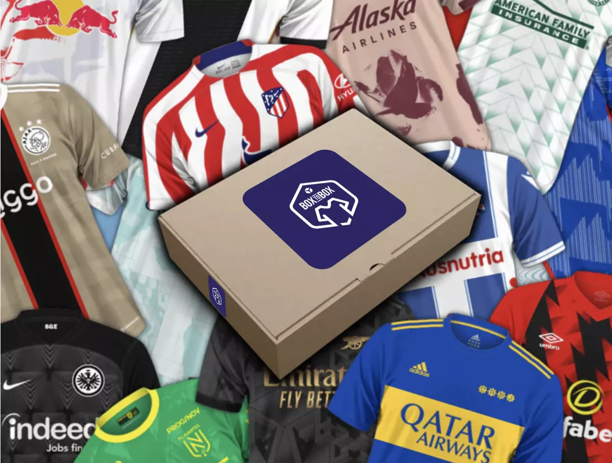 Packaging mystery box football identité visuelle Paris Ile-de-France France