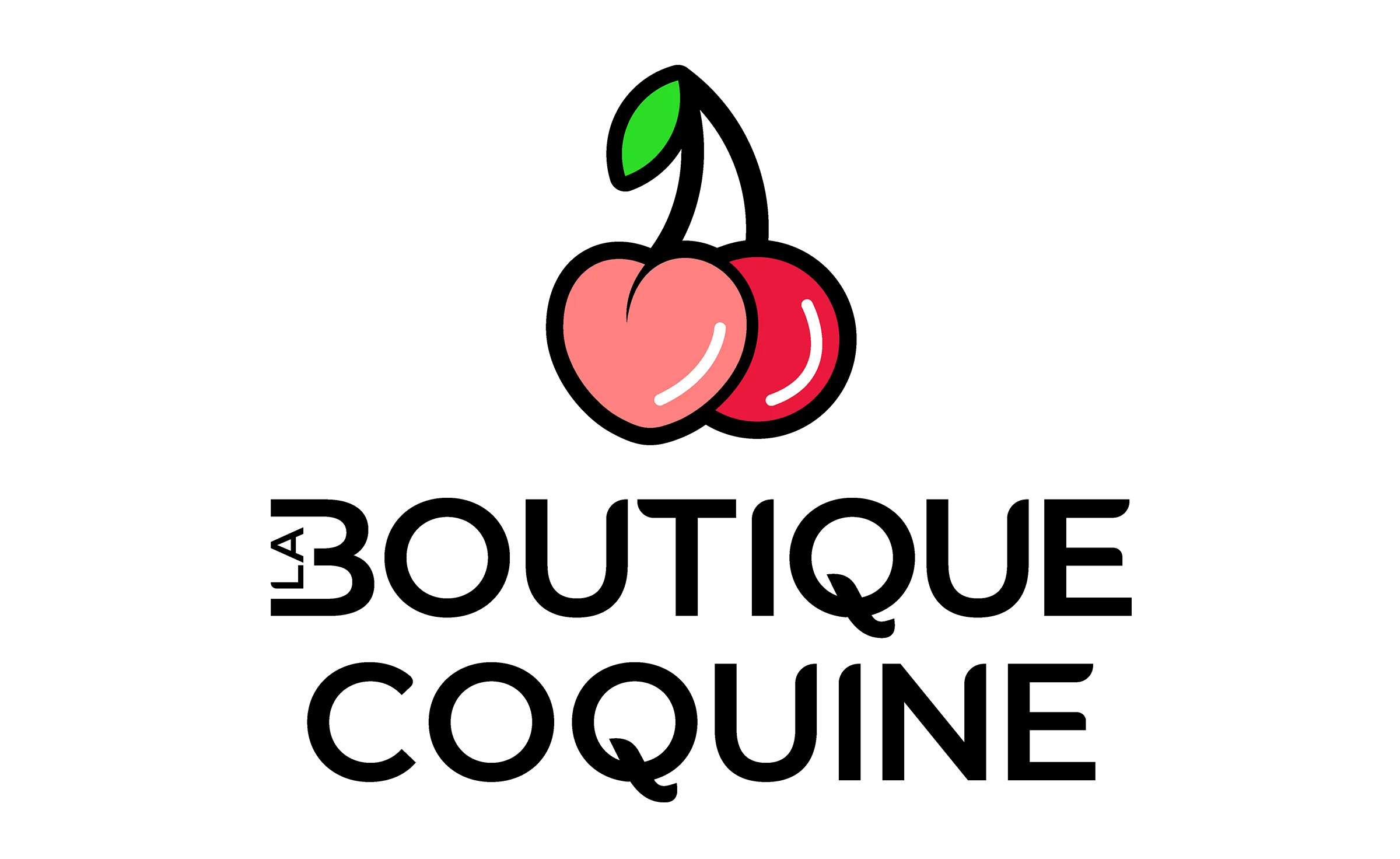 Création du logo de La Boutique Coquine réalisée par un graphiste freelance spécialisé en identité visuelle à Paris, en Île-de-France et partout en France