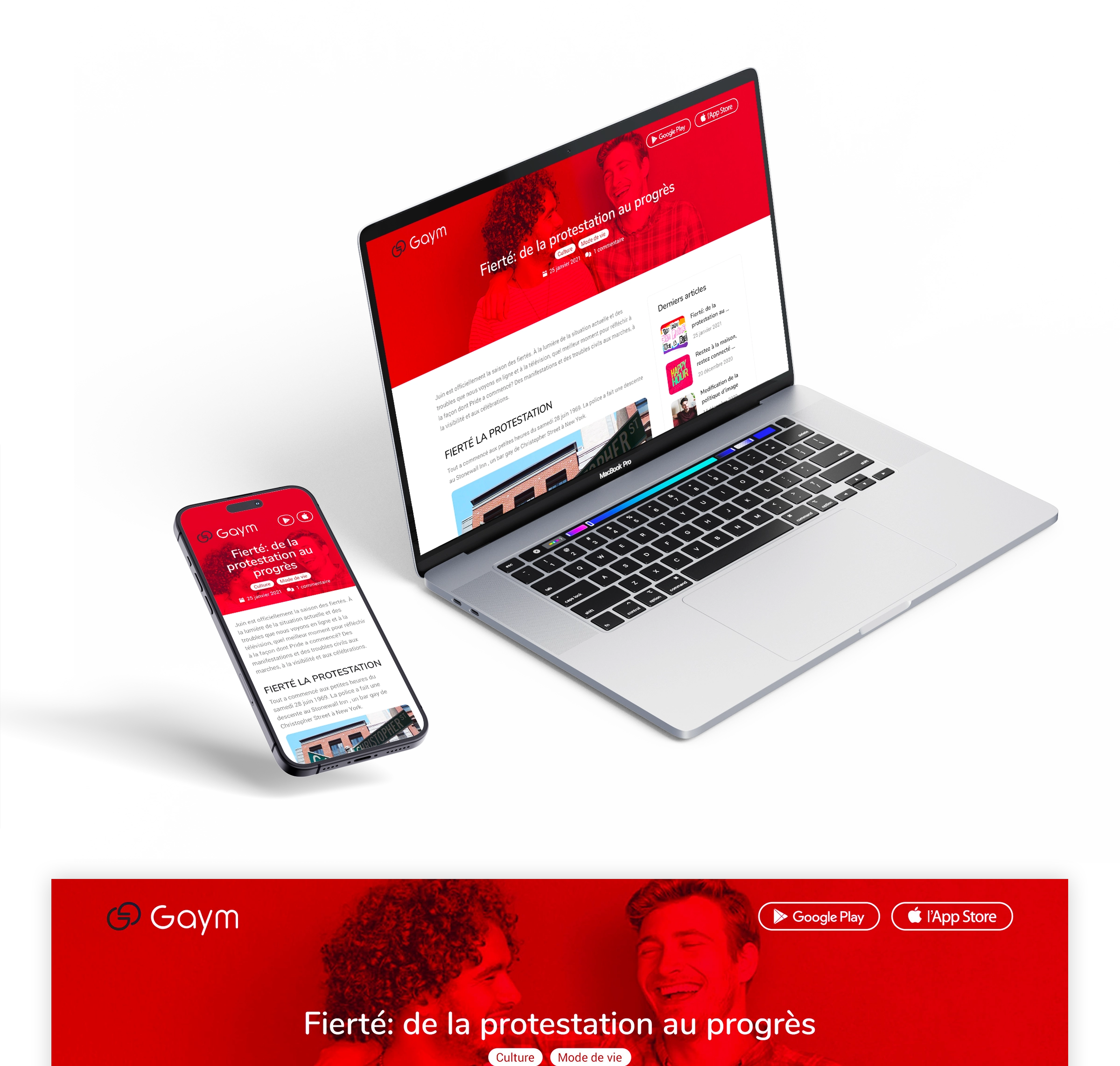 Création d’une page d’article responsive pour site internet réalisée par un webdesigner freelance à Paris spécialisé en UX design, contenu éditorial et référencement SEO
